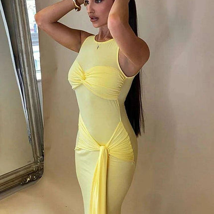 Knit Drape Dress: Effortless Elegance for Every Occasion