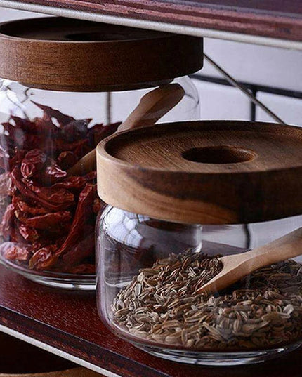 Eco-Friendly Mini Wooden Spice Spoons Bundle - Set of 4