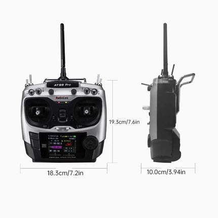 Radiolink AT9S Pro 2.4G 12CH Transmitter & R9DS Receiver for RC Models