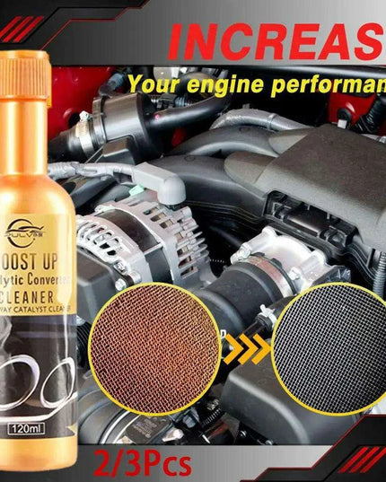 3-Pack Premium Engine & Catalytic Converter Cleaner for Enhanced Vehicle Performance