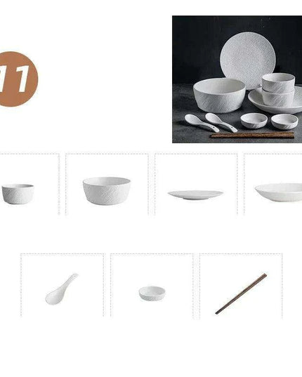 Handmade Artisan Ceramic Dining Set