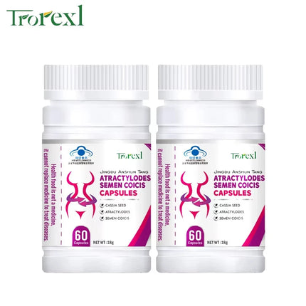 Trorexl Herbal Cassia & Coix Seeds Capsules - Appetite Regulator, Caff