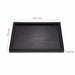 Elegant Rectangular Wooden Serving Tray Set - Eco-Friendly Tea Accessories in 3 Sizes