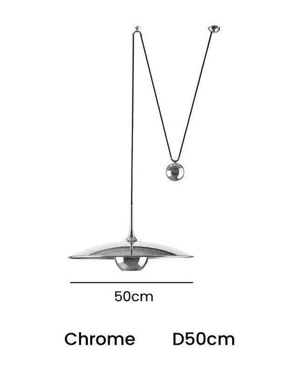 Sleek Adjustable LED Pendant Light: Chic Illumination for Contemporary Homes