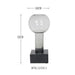 Sleek Modern Glass Vase Collection with Elegant Marble Base for Home Aesthetics and Plant Display