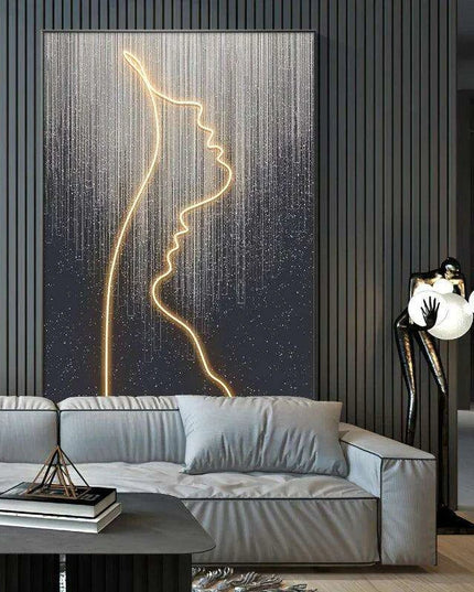 Elegant Crystal and Porcelain LED Wall Sconce: Elevate Your Home's Ambiance