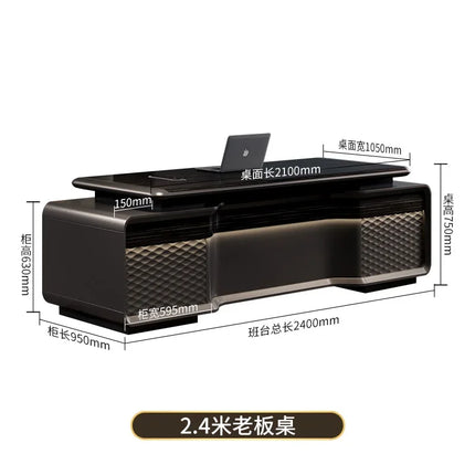 HYS senior sense manager desk office desk simple modern light luxury high-end hys-senior-sense-manager-desk-office-desk-simple-modern-light-luxury-high-end