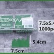 7.5x5.4cm 1000 pcs