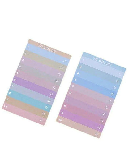 Kawaii-Inspired Colorful Sticky Note Collection for Whimsical Organization