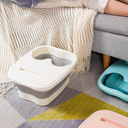 Foldable Footbath Spa Bucket with Acupoint Massage