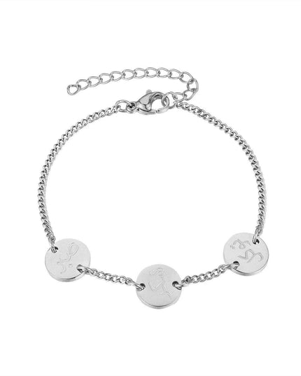 Eid Inspirational Arabic Bracelet - Symbols of Patience, Gratitude & Trust