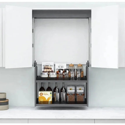 Lianshun Electric Vertical Pull Down Kitchen Shelf with Easy Storage A