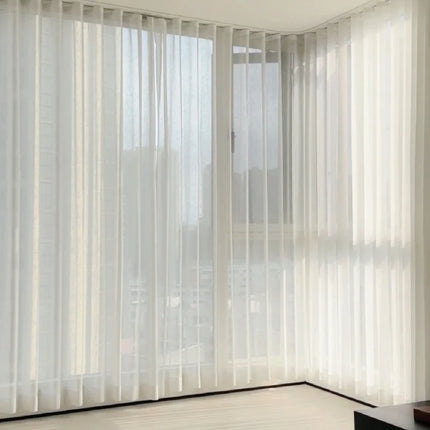 S Fold Wavy Curtains White Tulle Chiffon Sheer Curtains for Living Room Bedroom Dining Voile Custom Size High Quality Decoration s-fold-wavy-curtains-white-tulle-chiffon-sheer-curtains-for-living-room-bedroom-dining-voile-custom-size-high-quality-decoration