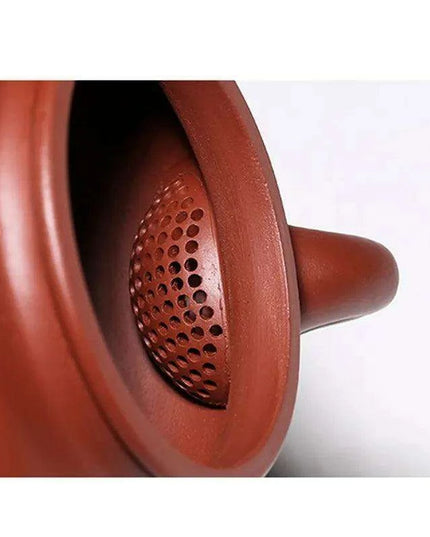 Artisan 180ml Yixing Purple Clay Teapot with Integrated Filter – Luxurious Zisha Infuser for Exceptional Tea Experiences