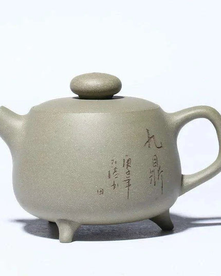 Artisan Yixing Purple Clay 200ml Teapot - A Collector's Essential for Tea Enthusiasts
