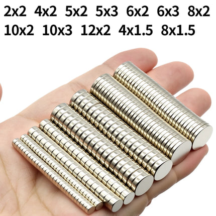 N35 Neodymium Round Disc Magnets — Super Strong Permanent Magnets