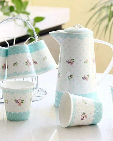 Sophisticated Bone China Tea Set - Classic Vintage Collection