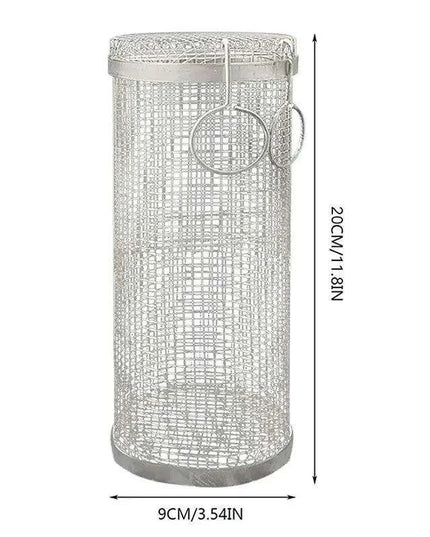 Versatile Stainless Steel BBQ Grilling Basket for Outdoor Cooking Adventures