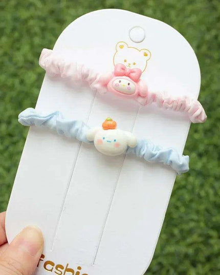 Charming Sanrio Character Hair Ties: Add a Touch of Kawaii to Your Look