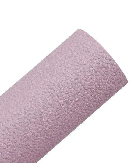 Colorful Litchi Textured Eco-Friendly PU Leather Craft Sheet