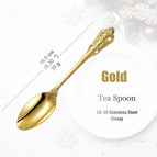 Tea Spoon-Gold