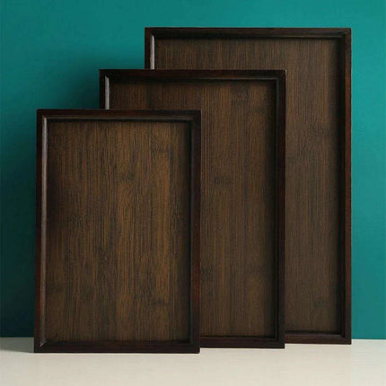 Elegant Bamboo Serving Tray Collection - Stylish and Robust for Every Occasion