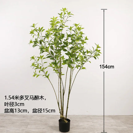 simulation green plants, horse drunk wood, decorative indoor hotel multi-pole hanging bell feel simulation simulation-green-plants-horse-drunk-wood-decorative-indoor-hotel-multi-pole-hanging-bell-feel-simulation