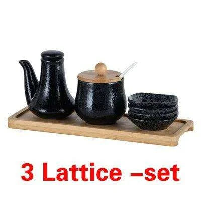 Exquisite Japanese Ceramic Spice Collection for Culinary Excellence