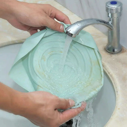 Sustainable 18CM Silicone Air Fryer Tray - Reusable Basket for Health-Conscious Cooking