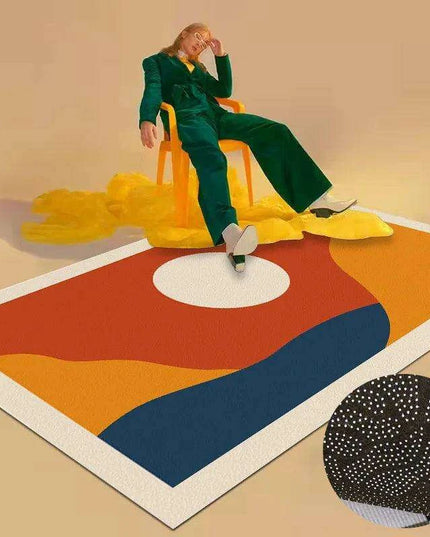 Chic Nordic-Inspired Eco-Friendly Rug Collection for Stylish Home Interiors - Customizable Sizes Available