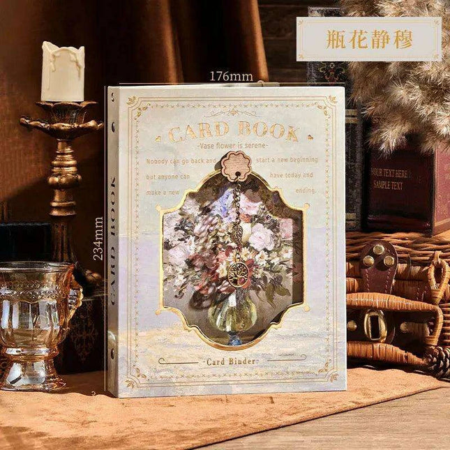 Retro 3D Kpop Memory Vault | A5 Elegant Card Holder Album