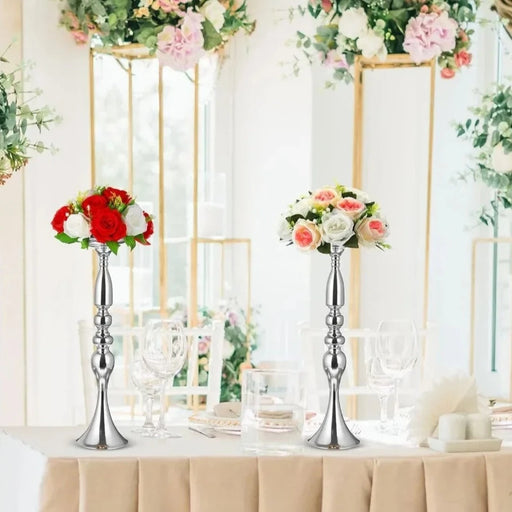 Set of 24 Gold Metal Wedding Centerpiece Stands - 20 Inches (50.8 cm) Tall