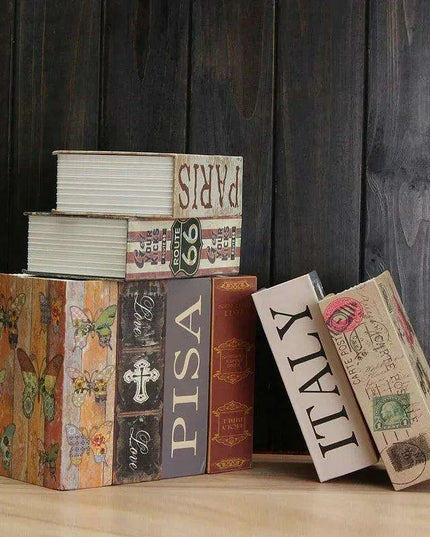 Secret Book Safe with Combination Lock for Concealed Valuables