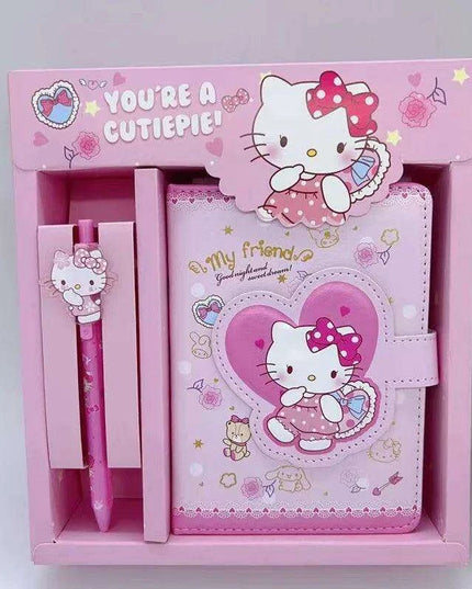 Charming Sanrio Characters Stationery Set with Gel Pens and Planner for Organization