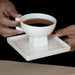 Regal Elegance: Medieval Red Bone China Tea Cup Collection