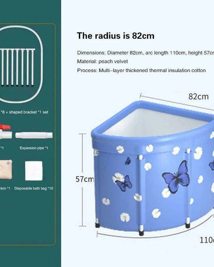 Triangular Oasis Portable Spa Tub for Ultimate Relaxation