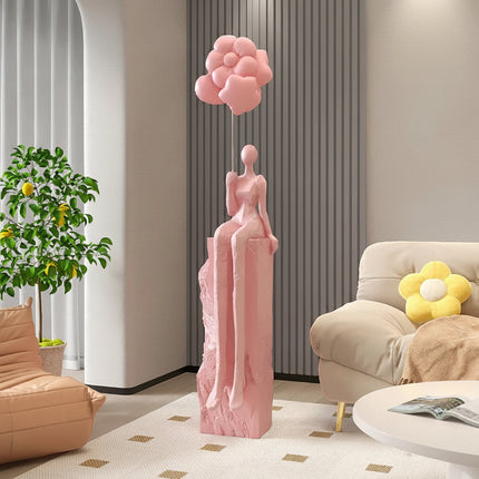 Home Decor Figurines Abstract Statues Art Ornaments Living Room Large