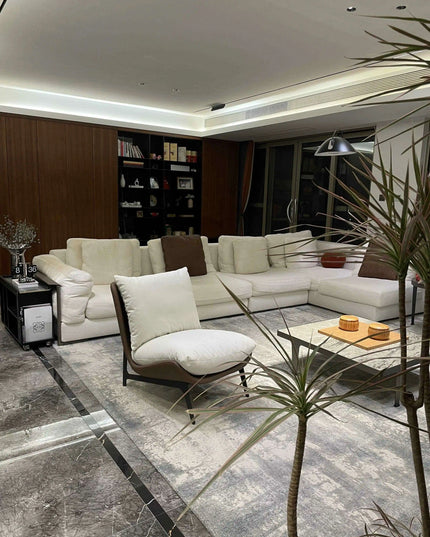 Nordic Minimalist Single Sofa Chair - A Fusion of Comfort and Style