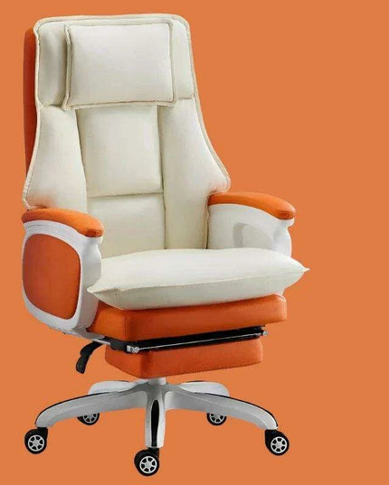 Luxurious Ergonomic Leather Executive Chair - Experience Unmatched Comfort for Long Hours