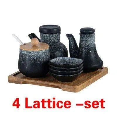 Exquisite Japanese Ceramic Spice Collection for Culinary Excellence