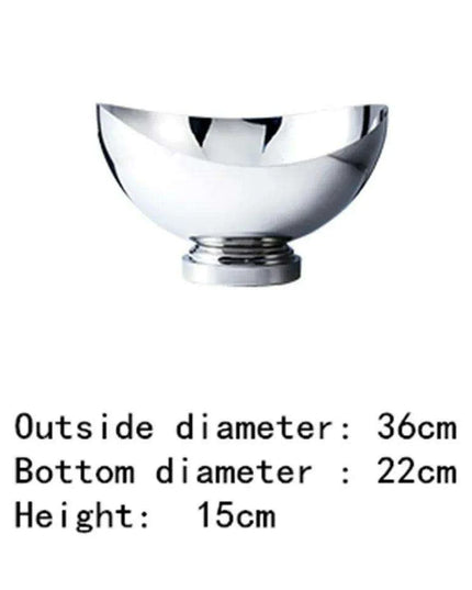 Elegant Stainless Steel Deer Head Beverage Chiller - Premium Ice Bucket