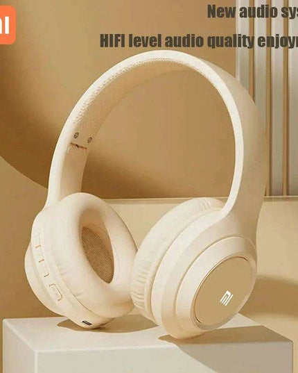 Foldable Noise-Canceling Wireless Headphones with Immersive Sound and Long Battery Life