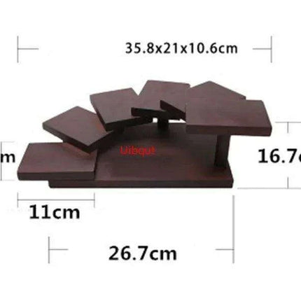 Handcrafted Pine Wood Sushi Boat - Elevate Your Japanese Dining Experience