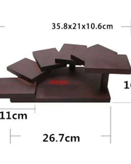 Handcrafted Pine Wood Sushi Boat - Elevate Your Japanese Dining Experience