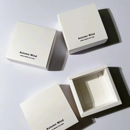 Sliding Jewelry Packaging Set with Custom Logo - 500pcs/Lot