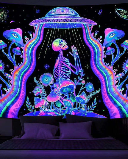 Galactic Dreams Astronaut Wall Tapestry for Unique Home Aesthetics