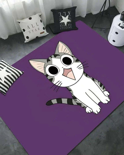 Pampered Kitty Luxury Comfort Rug Collection with Non-Slip Backing | Elevate Your Home and Feline Experience
