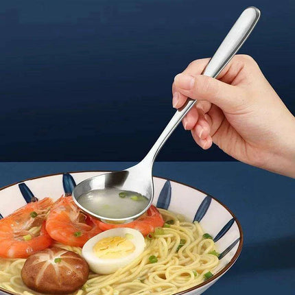 Sophisticated Stainless Steel Ladle Set with Extended Handles for Effortless Cooking