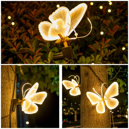 1PC 12V Led Outdoor Simulation Dynamic Static Butterfly Lights for Festival Home Decor Holiday Wedding Party Diy Decorations 1pc-12v-led-outdoor-simulation-dynamic-static-butterfly-lights-for-festival-home-decor-holiday-wedding-party-diy-decorations