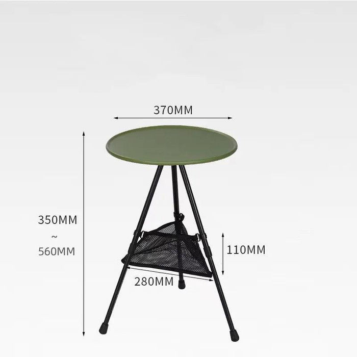 Versatile Round Folding Camping Table - Your Perfect Outdoor Accessory